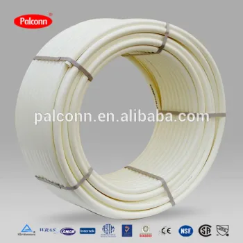 New style pex tubing pipe used in cold and hot water plumbing