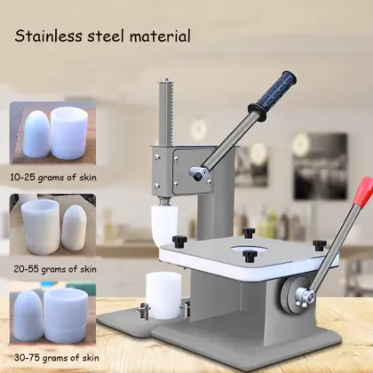 Chinese Baozi Momo Making Machine: Manual Steamed Stuffed Bun Maker