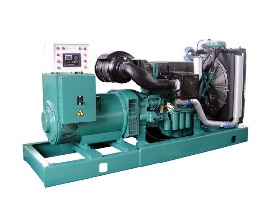6 Cylinder Electrical Volvo Diesel Generator , 182 Kw 60 Hz