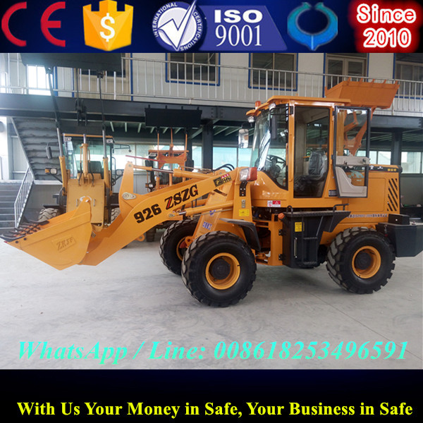 1.0m3 Bucket Joystick Control 3ton Wheel Loader, High Quality 1.0m3 ...