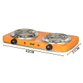 Fogão elétrico Cooktop Double Electric Hot Plate