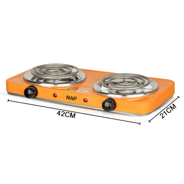 Fogão elétrico Cooktop Double Electric Hot Plate