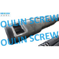 Cincinnati Cmt68 Twin Conical Screw and Barrel for PVC Pipe, Sheet, Profiles, Foam, Granulation