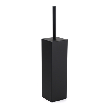 Modern Hotel Wall Mount and Free Stand Toilet Brush Holder Set for Bathroom