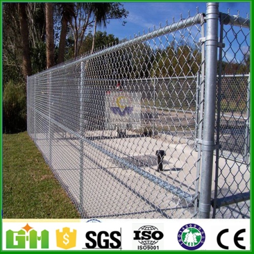 Bekalan kilang Galvanized Chain Link Fencing jualan panas