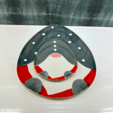 Hurtowe ceramiczne tablice świąteczne do dekoracji domowej