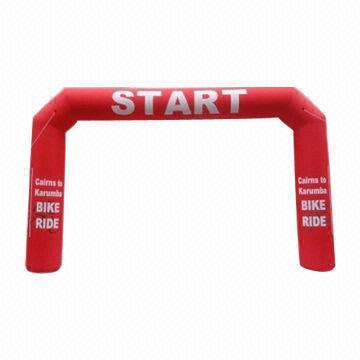 Inflatable Arch, Made of Nylon-coated PVC, Meets EN 71, ASTM
