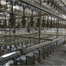 Lost wax casting equipment automatic shell drying line