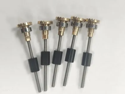 lead screw with brass gear