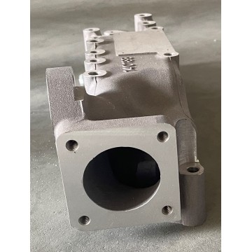 Cast aluminum motor housing