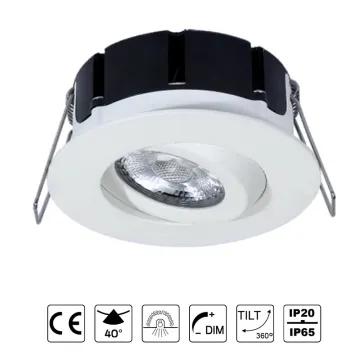 LED bathroom downlights ip65