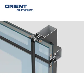 Hot Sale Glass Facade and Aluminum Curtainwall Systems