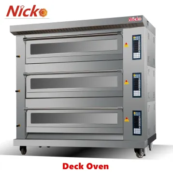 Bakery Electric 3 Deck 9 Trays Pizza Bread Baking Oven