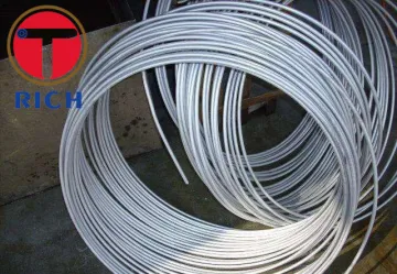 Bundy Copper Coated DC05 Galvanized Silver Steel Tube