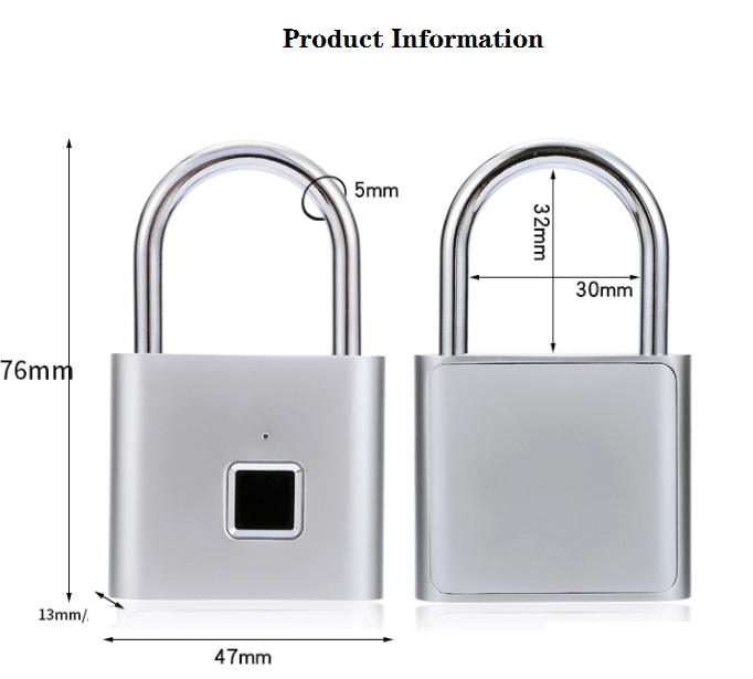 wholesale fingerprint padlock