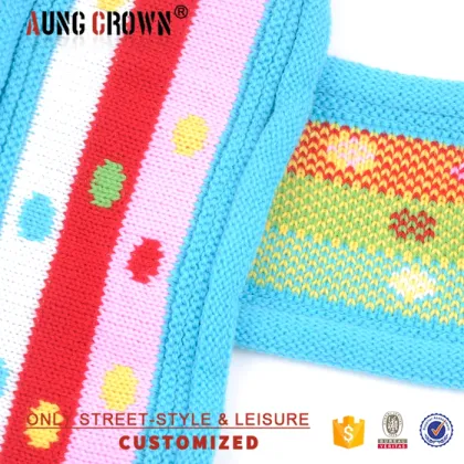 fashion 100% acrylic wholesale children scarf