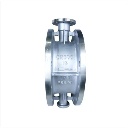Electromechanical Turbine Three Eccentric Butterfly Valve