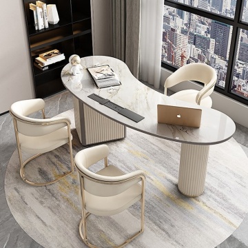 Modern Small Office Reception and Home Computer Desks Furniture
