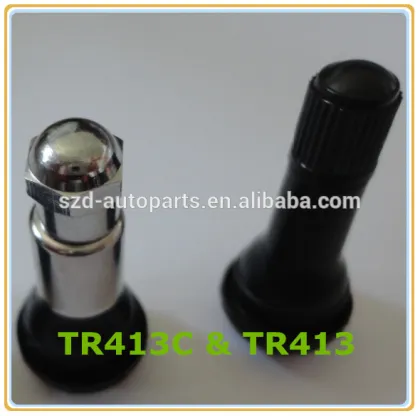 TR413C Passenger Auto Chrome-Sleeve Tire Valve / Auto Car Tire Valve / Auto Tire Valve