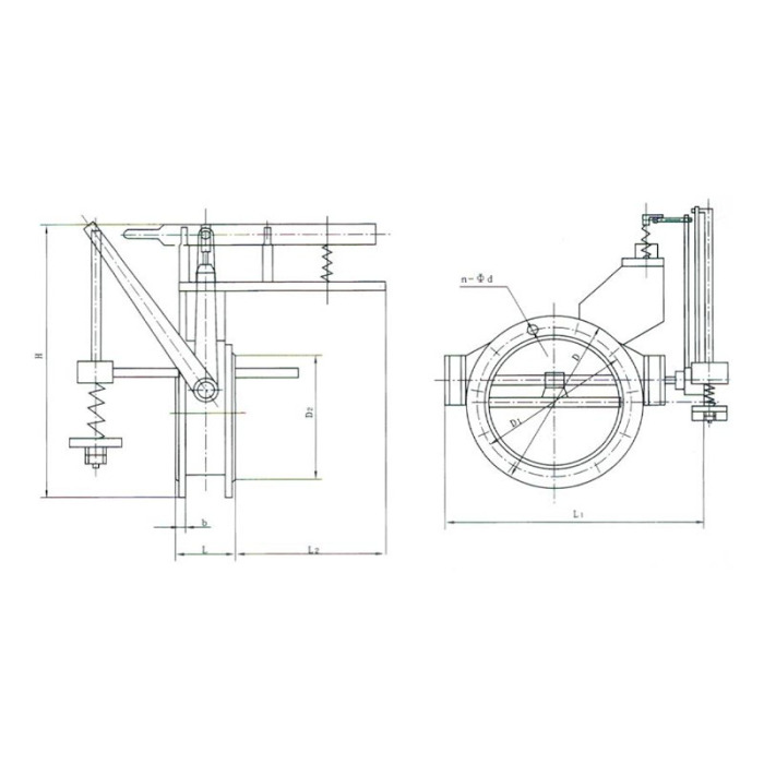 DMF-0.5 Electromagnetic Gas Safety Clape