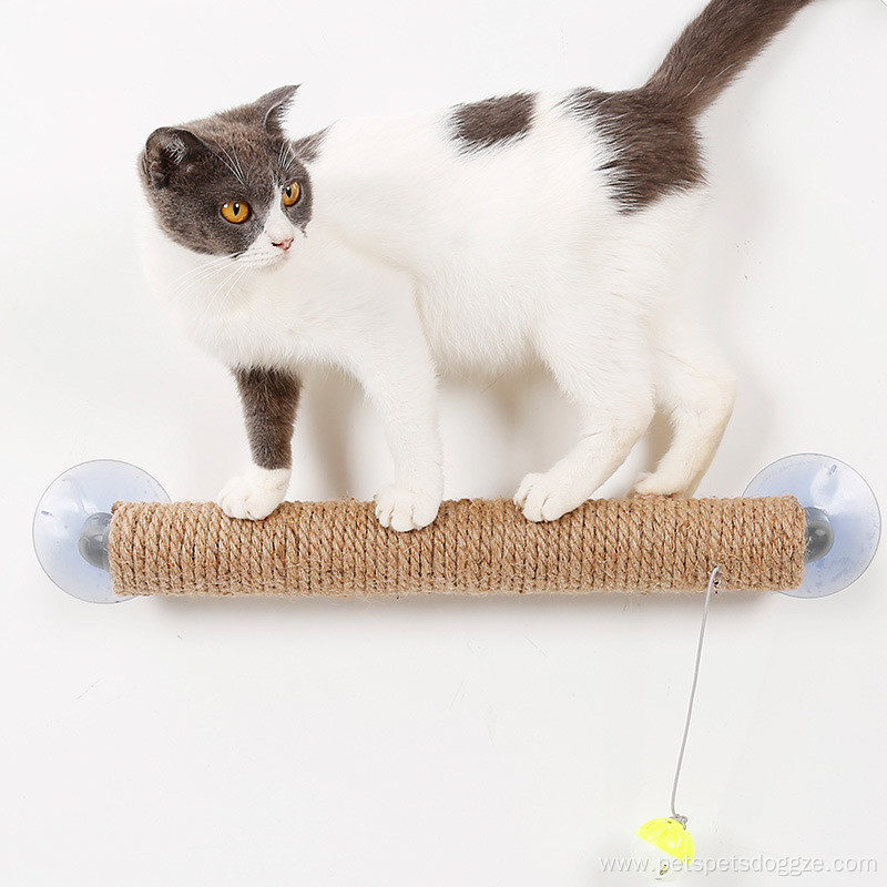 Anti-scratch Rub Grinding Claw Sucker Cat Climbing Toy