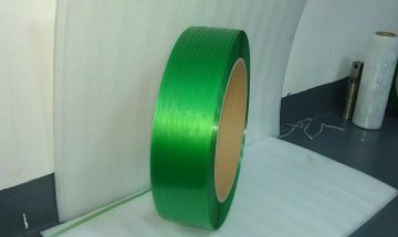 High strength plastic-steel PET strapping tape