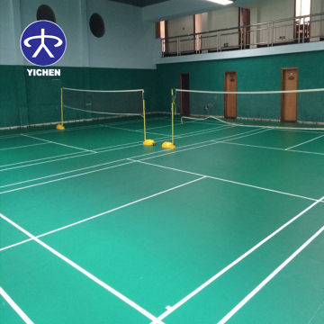 PVC Flooring pour les terrains de badminton - tapis de sol