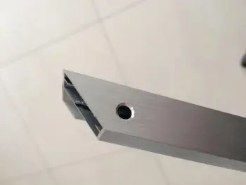 Aluminum photoframe profile