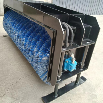Excavator Road Cleaner Sweeper with Angle Broom for Sand, Stone, Snow, and Slush