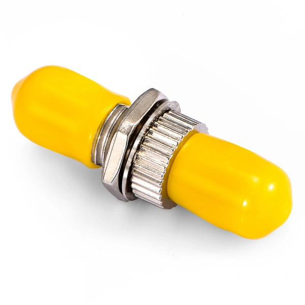 Comparison of different fiber optic adapter types and connectors