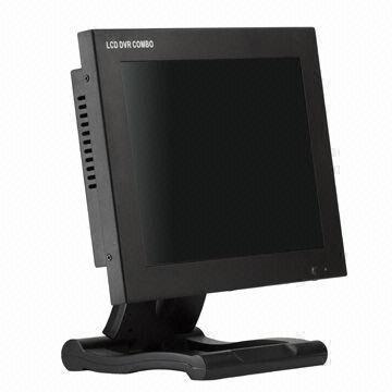 12-inch LCD/DVR Combo, Monitor W/One Cable Solution Interface, 0 to 50° C Operating Temperature