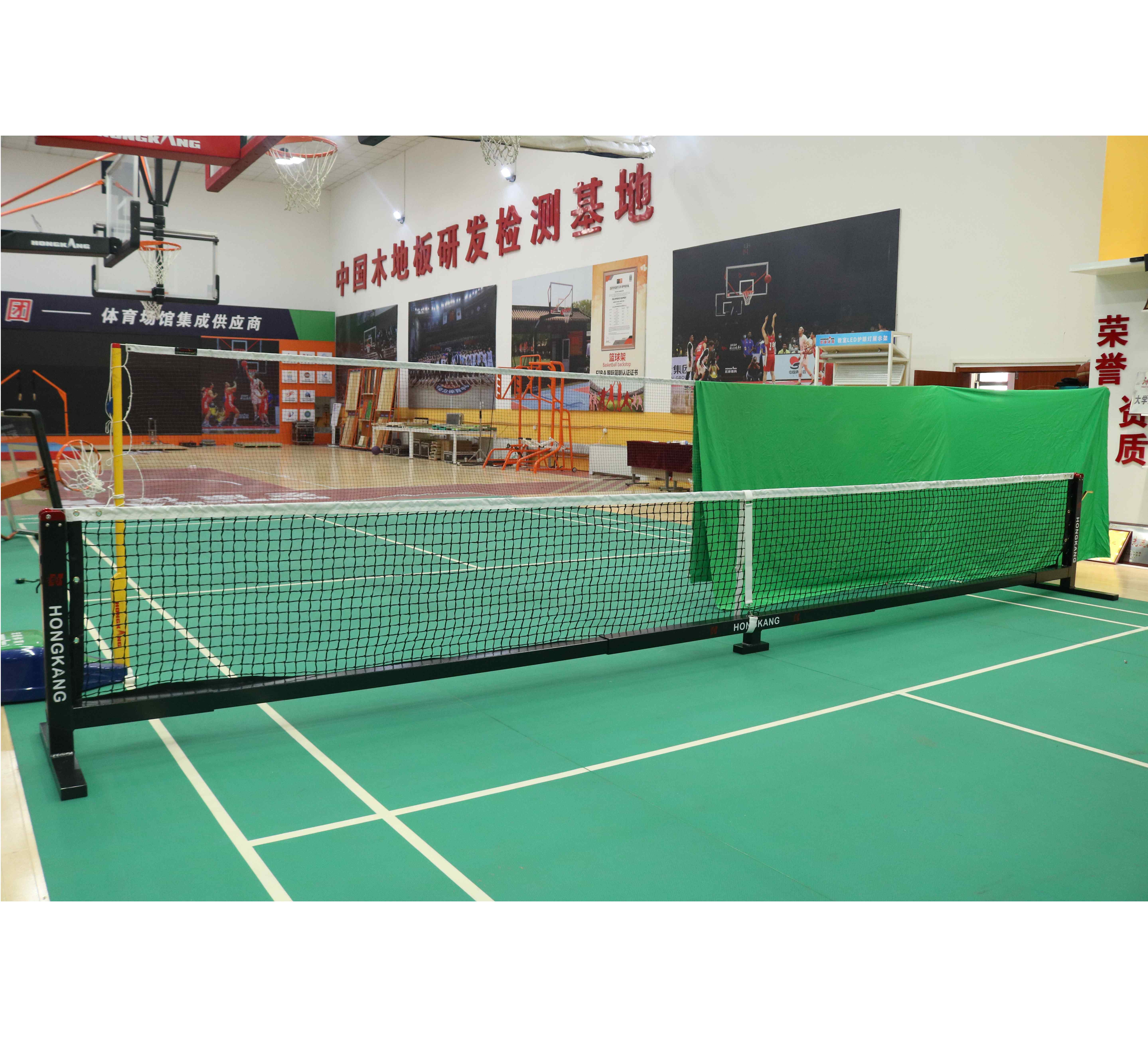 Custom Steel Pickle Post with Net