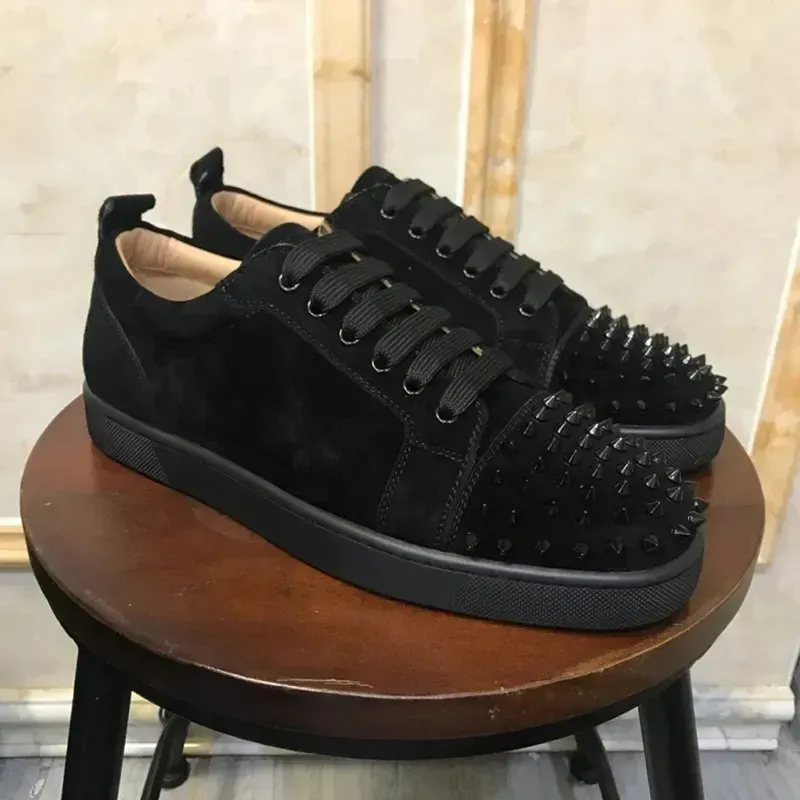 Red Bottom Designer Shoes - Luxury Flat Casual Shoes for Women and Men