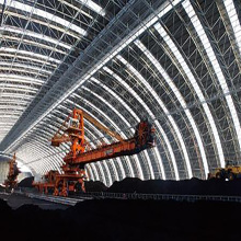 Environmentally friendly coal storage