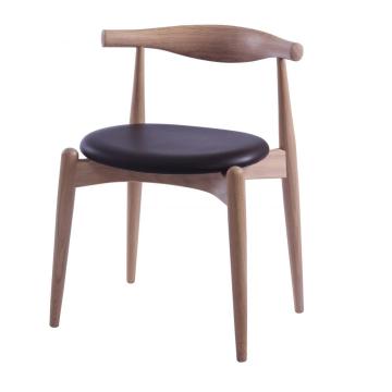 Réplique de chaises de salle à manger modernes en bois Elbow