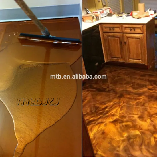 No Smell Metalic Epoxy Resin for Floor Coating