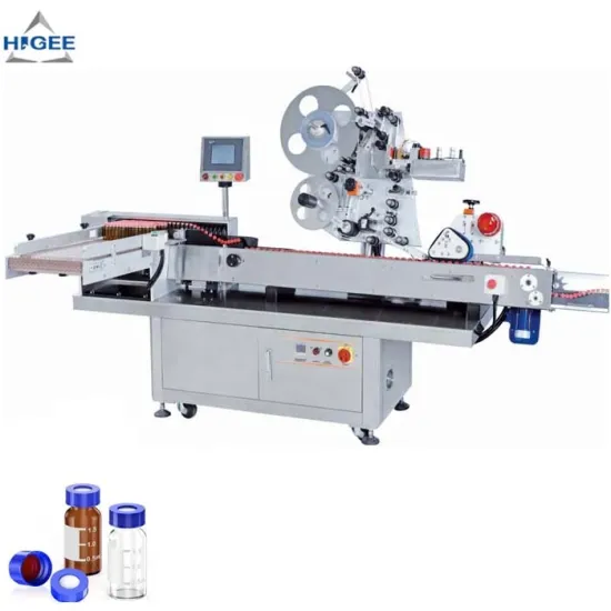 High Speed Horizontal Small Bottle Labeling Machine for Vials (1ml, 2ml, 5ml)