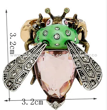 Vintage Critters Bug Ring