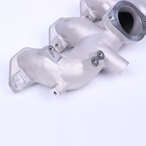 cnc machine Mechanical aluminum casting Silver high-performance aluminum aluminum auto die casting parts intake manifold
