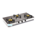 Cooktop a gás Top de vidro com 3 queimadores Glen