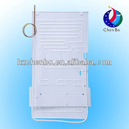 Aluminum roll bond evaporator