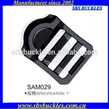 SBS sports series black ladder lock plastic buckles with your logo SAM029