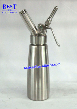 stainless steel cream whipper