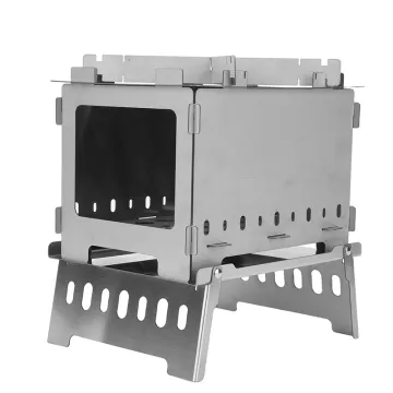 Commercial Portable Folding stoves Stainless Steel Wood burning Stove For Camping