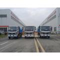 Dongfeng 4x2 รถบรรทุกขยะเดี่ยวเดี่ยว