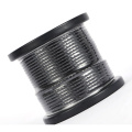Black PVC coated SS304 steel wire rope