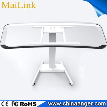Hot Selling Ergonomic Manual Height Adjustable metal frame office desk