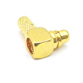 Right Angle MMCX Male Plug RF Coaxial Connector