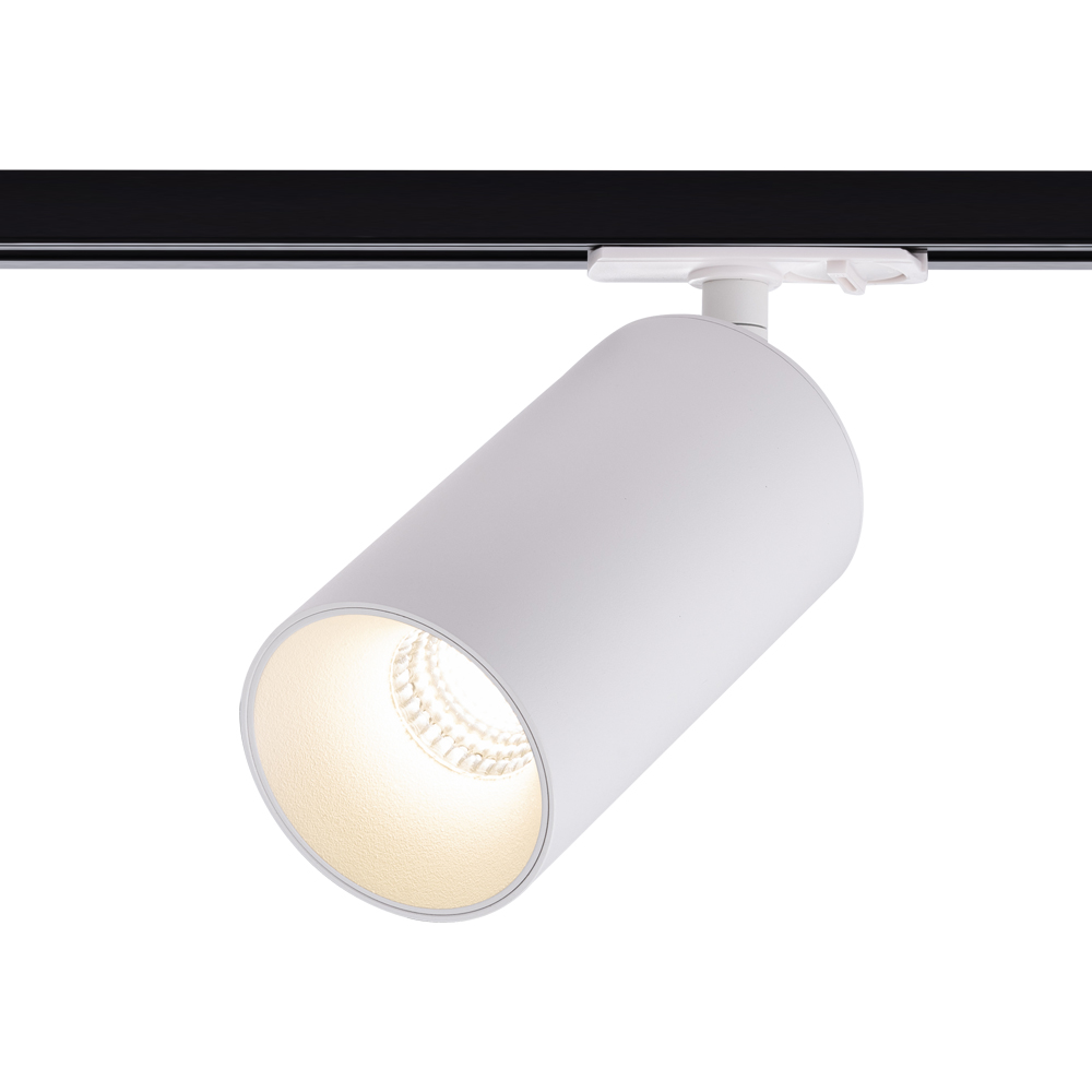 18w LED Track Light COB Lighting white shell