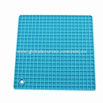 Silicone coasters, measures 18*18cm